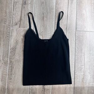 Forever 21 Black Tank Crop